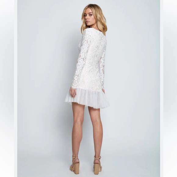 LURELLY VELA LACE TULLE DRESS - Picture 2 of 14